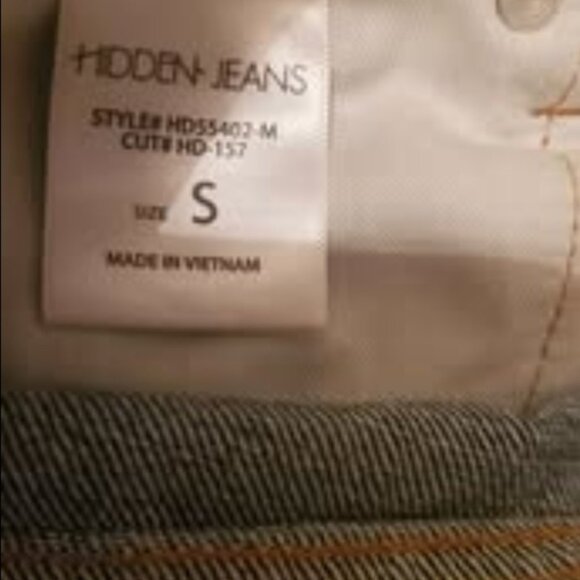 Hidden Denim Jean Skirt - Picture 2 of 6